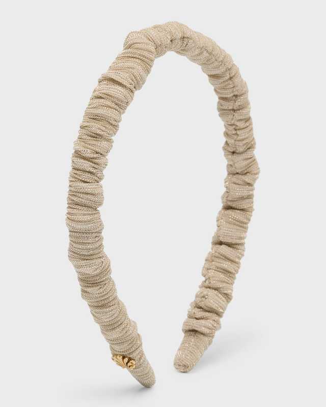 Jessie Ruched Skinny Headband